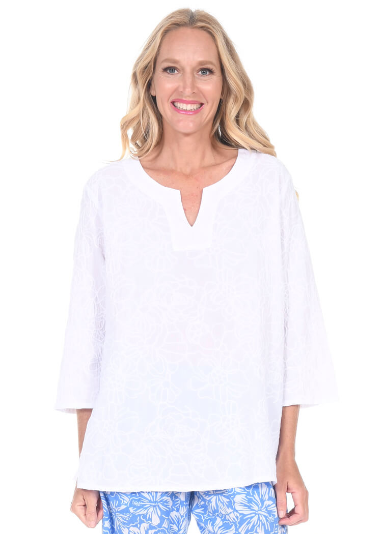 FOCUS EMBROIDERED TUNIC